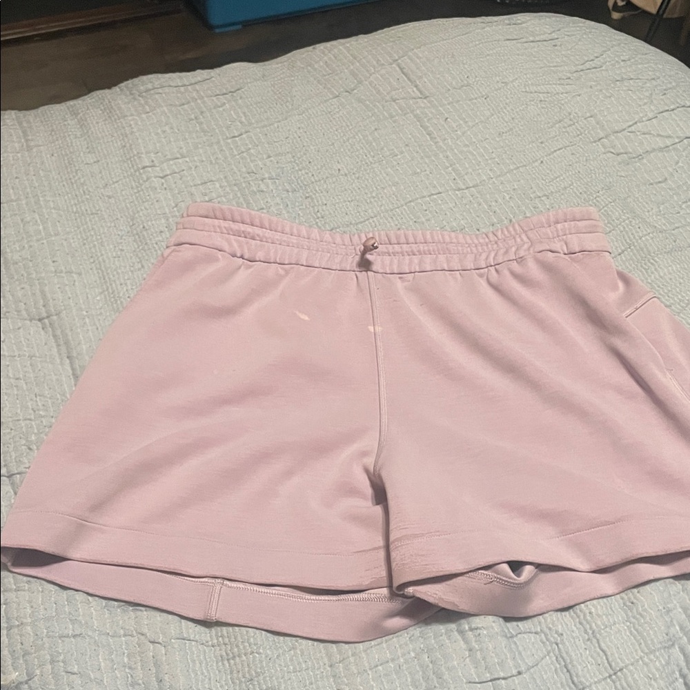 Light Pink Casual Shorts